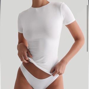 blush pink limited edition Mist short sleeve t shirt